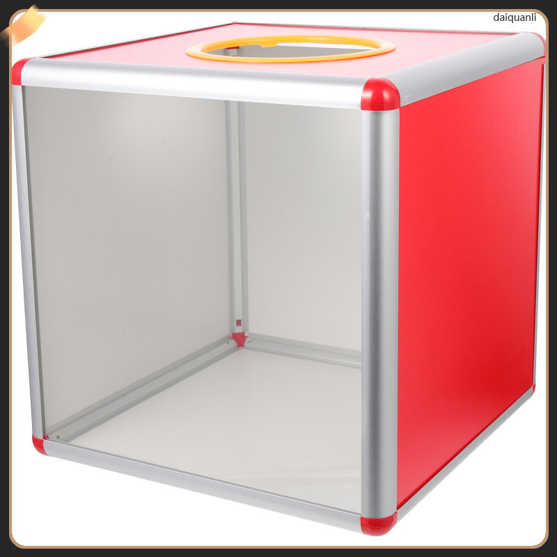 Daquanli Lucky Draw Box Donation Accessory Clear Lottery Case Ticket Holders