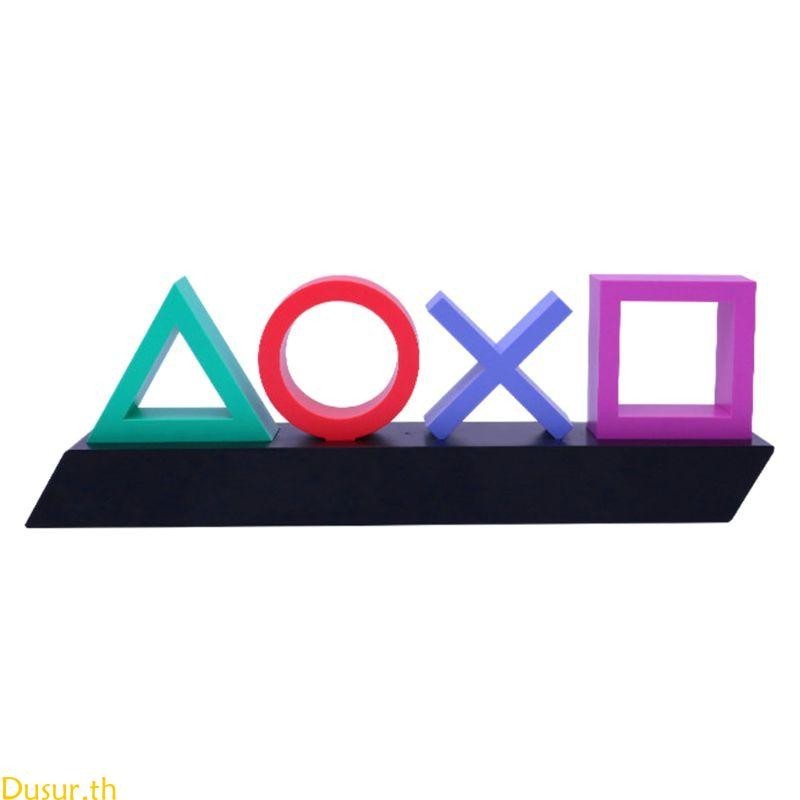 โคมไฟนีออน ควบคุมด้วยเสียง สําหรับ PS4 Mood Flash Lamp