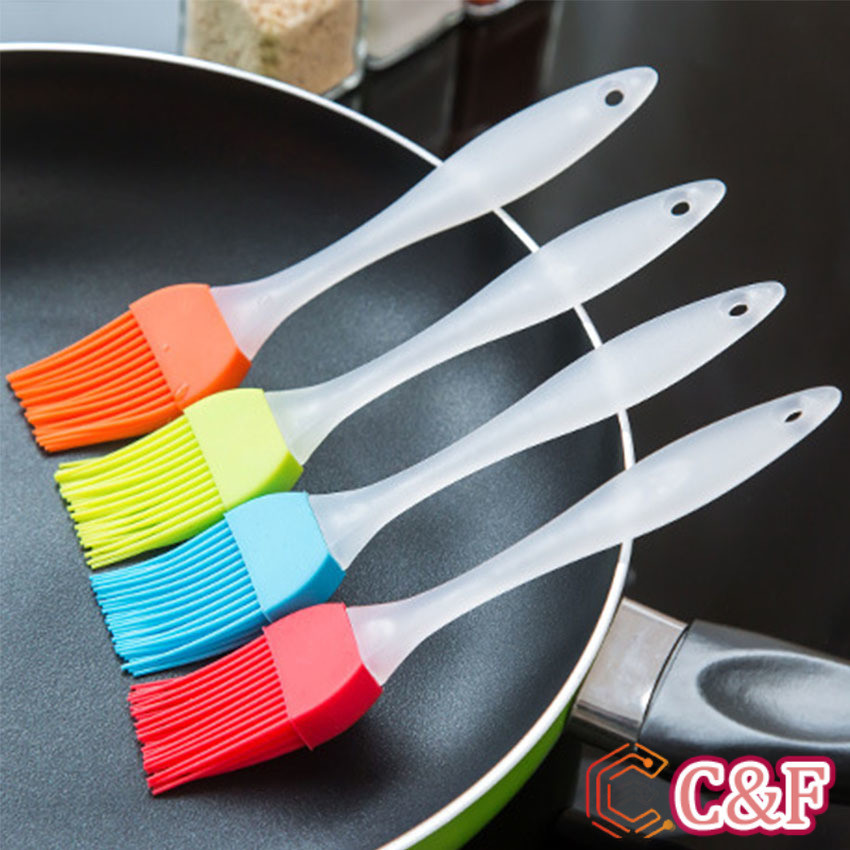 C&F แปรงทาน้ำมัน ทำจากซิลิโคน แปรงทาเนย ทาซอส   Silicone oil brush