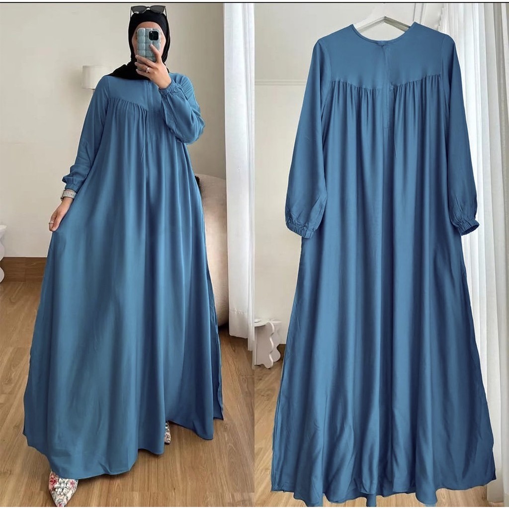 พรีเมี่ยมหรูหราจัมโบ้ Gamis เหมาะสําหรับขนาดใหญ่อินเทรนด์ Eid 2026 Dre กลุ่มศึกษาอิสลาม