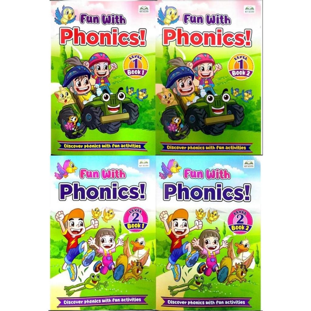 [BUKU AY 2024] Fun With Phonics Level 1 & Level 2 (4T) (L125)