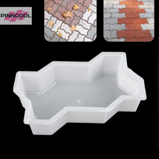 Pinkcool ขายดี แม่พิมพ์ทําคอนกรีต DIY สําหรับทางเดิน สวน ทาง…