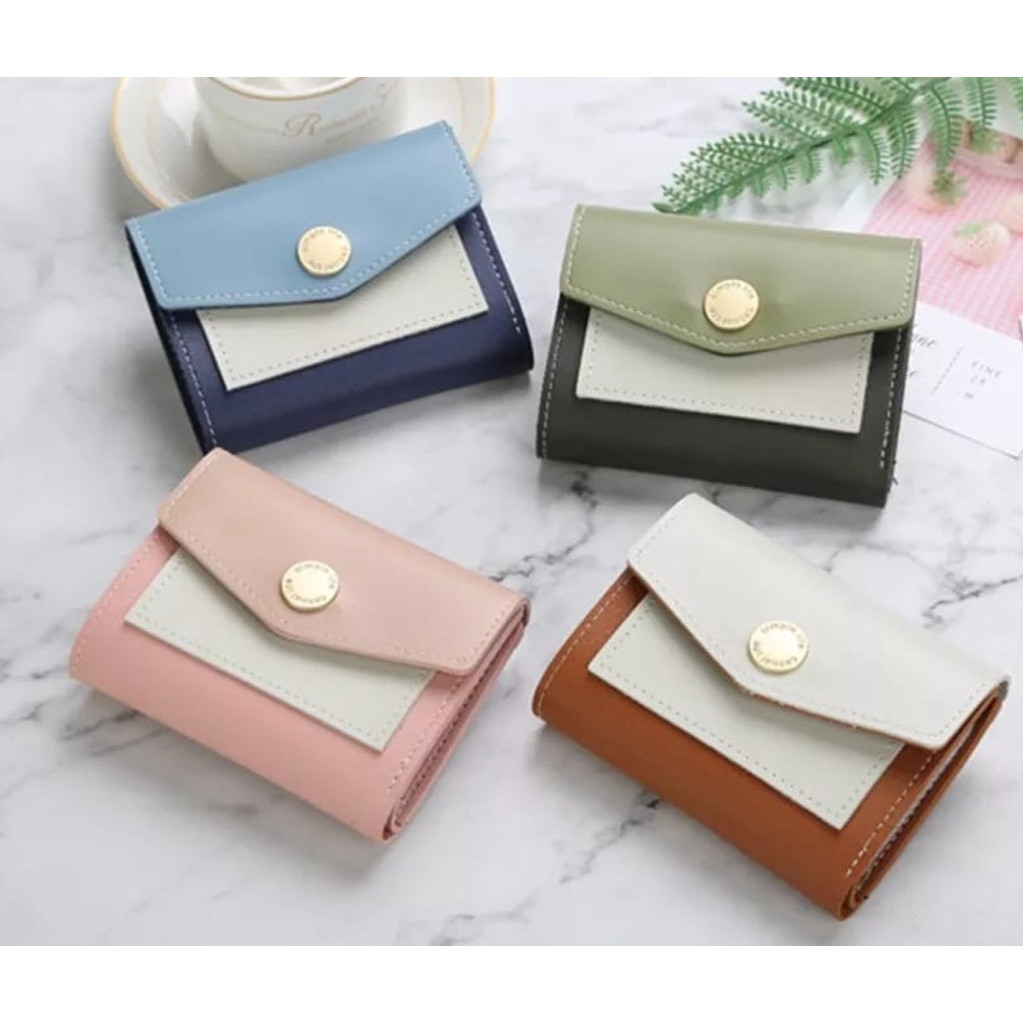 Mammiri Womens Wallet 6031 / Womens Folding Wallet / Imported Wallet real pic Cute Beautiful Wallet 