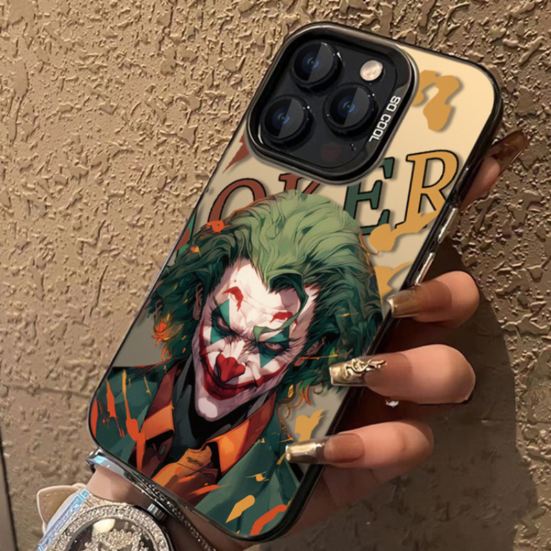 เคสไอโฟน 16/15/14/13/12/11 Pro max กันกระแทกด้าน Creative Joker Compatible Case iPhone 11,12,13,14,15,16,11PM,12PM,13PM,14PM,15PM,16PM