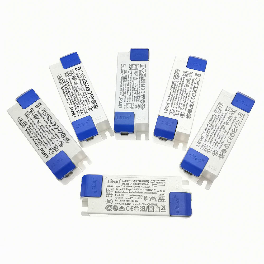 Lifud LED Driver GIRxxxYS 8W 30W 40W 50W 60W ไม่มีการสั่นไหว LED Transformer 350mA 600mA 900mA 1000mA 1200mA 1300mA 1400mA 1500mA