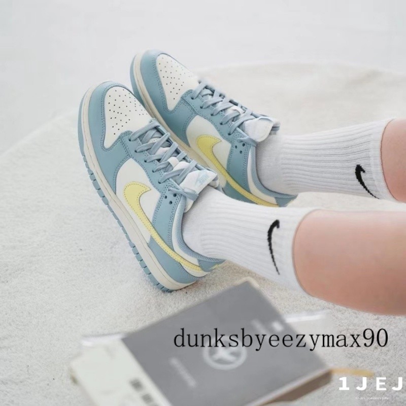 -EJ- NK DU Early Low Casual Summer Milk Bubble Jellyfish Light Blue Milk Blue DD1503-123