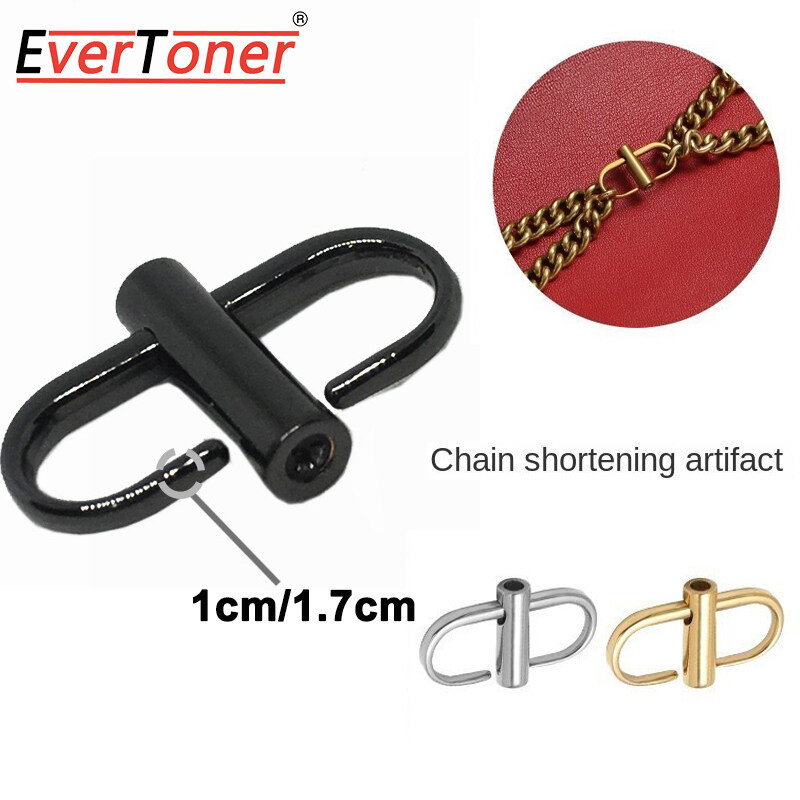 Evertoner สายโซ่โลหะ ปรับความยาวได้ สําหรับคล้องกระเป๋า