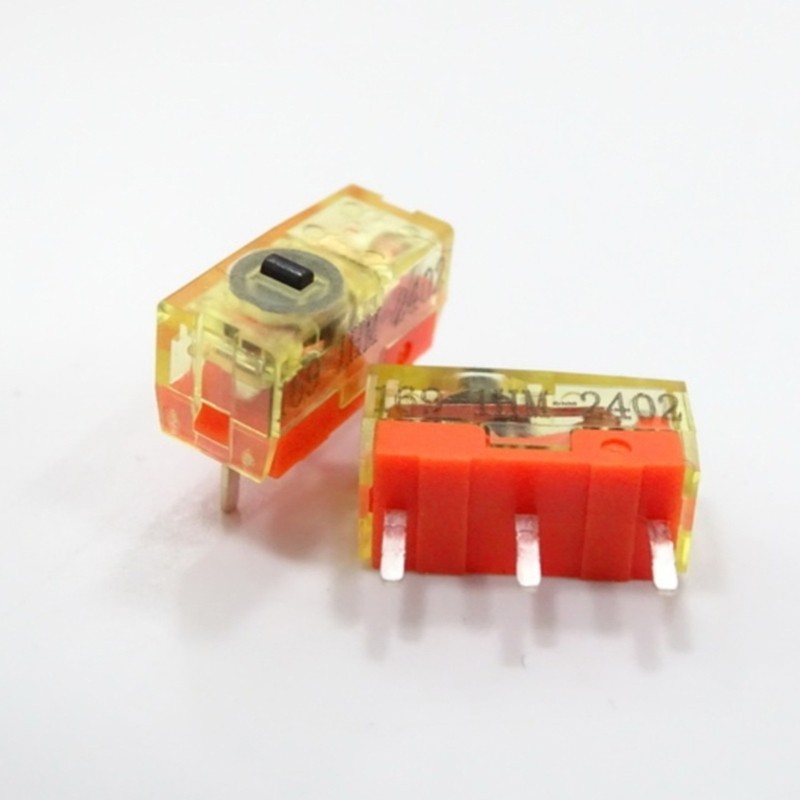 Fun 2 ชิ้น 10 ชิ้น TTC Micro Switch 100 ล้านคลิกอายุการใช้งานเมาส์ปุ่ม Micro Switches 3Pins