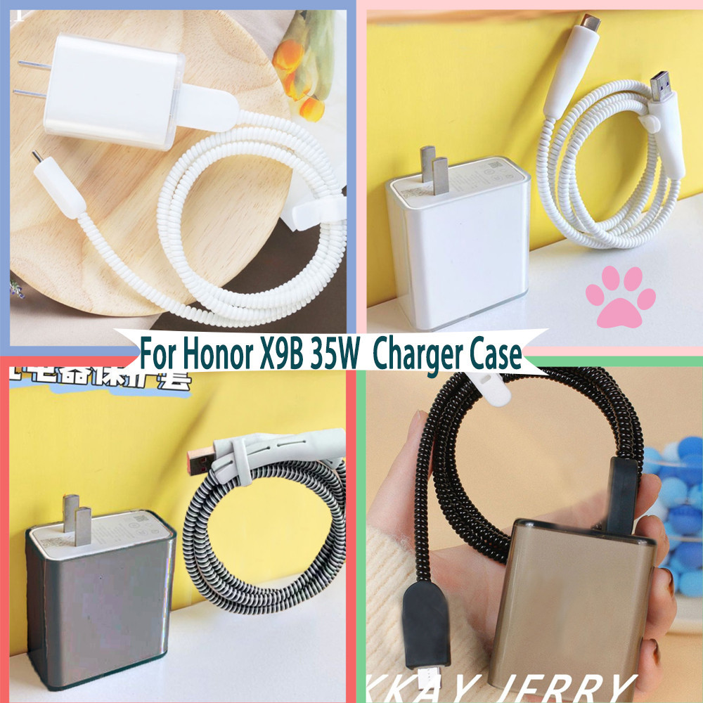 เคสที่ชาร์จ ลายการ์ตูนอุ้งเท้าแมวน่ารัก สําหรับ honor 35W X9B honor 22.5w hw 40w 66w 88w