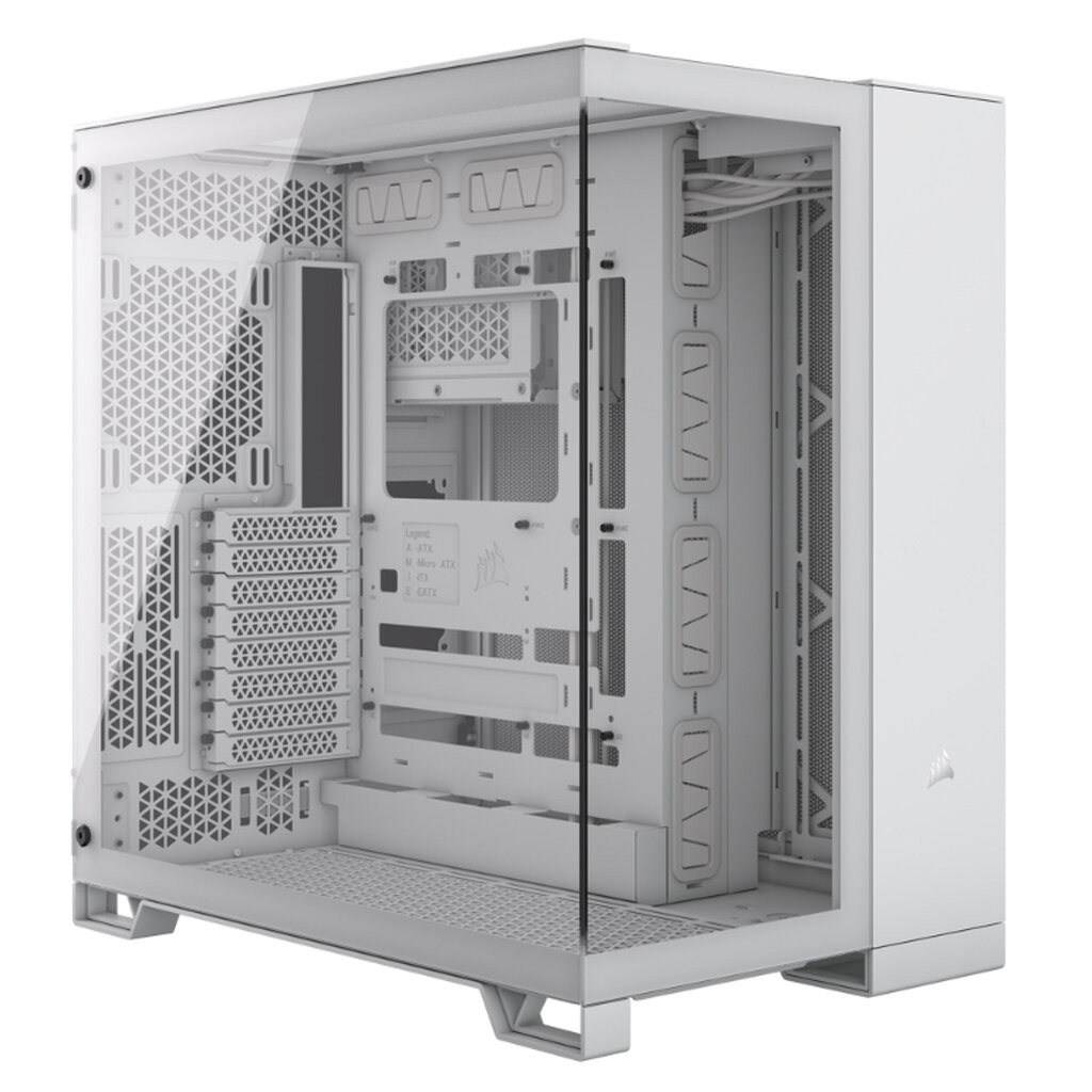 CORSAIR 6500X White Dual Chamber Mid-Tower ATX Case CC-9011258-WW