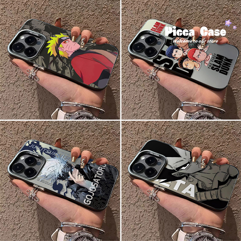 เคสโทรศัพท์มือถือ ลายการ์ตูนดราก้อนบอล สแลมดังก์ ลูฟี่ โซโร สําหรับ Oppo A57 A12 A78 A5s A17 A38 A54 A18 A16 A58 A16s A17k A9 A77s A77 A7 A31 A1K A98 A76 A52 A3s A53 A55 A74 Reno 5F 5