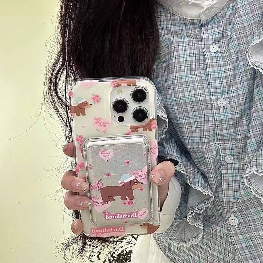 เคสโทรศัพท์มือถือ พร้อมช่องใส่บัตร สีเงิน สําหรับ Iphone 11 12 12pro 12promax 13 14 15 pro max 13pro 14pro 14promax ราคา ถูกที่สุด ดีลบีเคเค แกลเลอรีภาพที่ 9