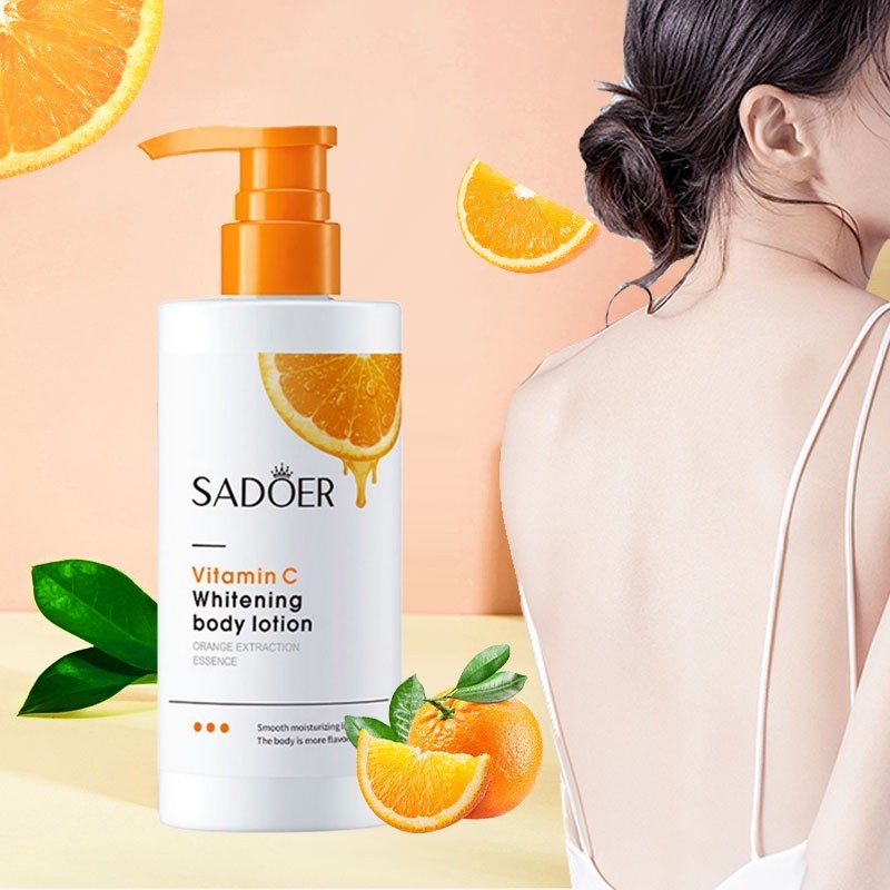 🍊VC ครีมบำรุงผิว ผิวกระจ่างใส โลชั่นบำรุงผิว น้ำหอม ครีมทาผิว มอยเจอร์ไรเซอร์ บอดี้โลชั่นผิวขาว