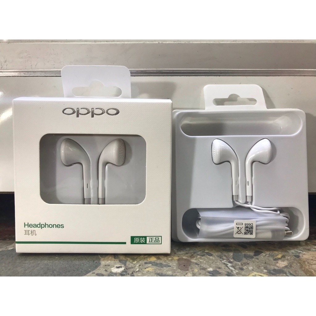 oppo หูฟัง แท้ 100% ใช้กับมือถือ oppo ทุกรุ่น MH133 Mic headphones 043