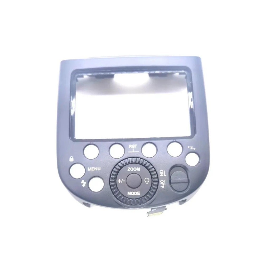 ใหม่ ฝาครอบไฟแฟลชด้านหลัง Godox V1 Speedlite + ฟังก์ชั่นโหมดปุ่มเลือกแผงล้อบอร์ด ไม่มีหน้าจอ LCD