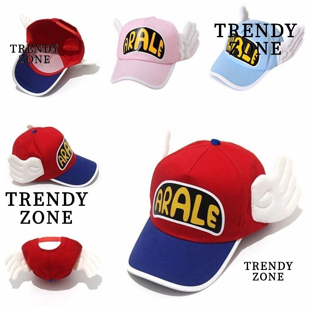 Trendyzone หมวกเบสบอล ลายการ์ตูนปีกนางฟ้าน่ารัก ของขวัญ สําหรับเล่นกีฬา
