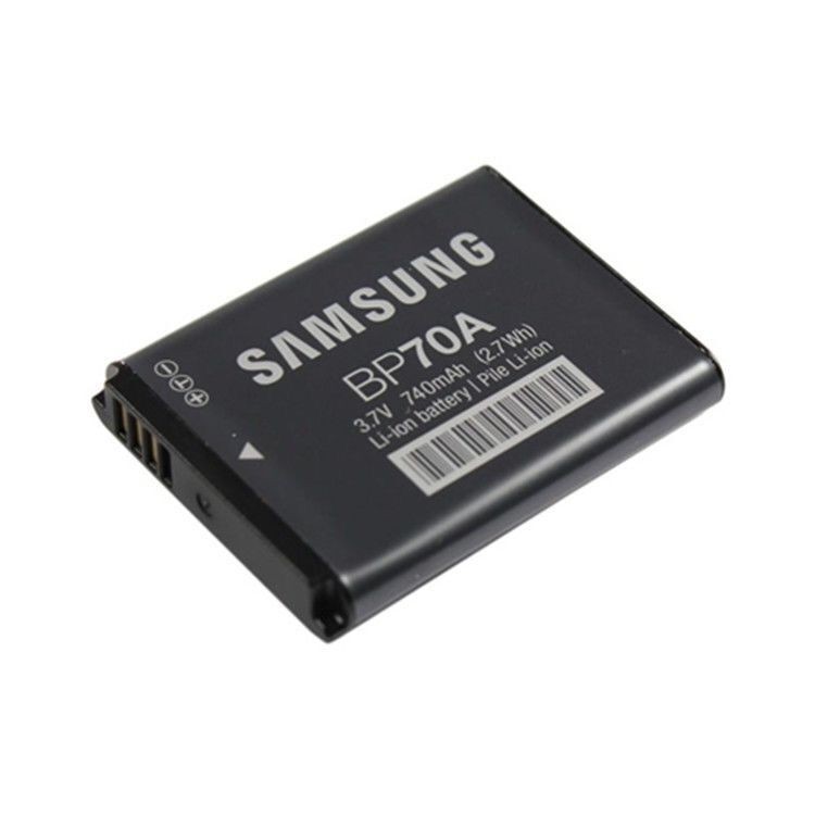 แบตเตอรี่กล้อง BP70A พร้อมที่ชาร์จ และสายเคเบิลข้อมูล สําหรับ Samsung PL80 PL100 PL120 PL170 PL200