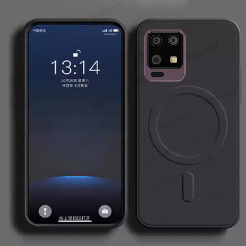 Sharp Aquos ZERO 6 / Sense6 / Sense 6S เคสโทรศัพท์ ฝาครอบกล้อง Fundas รองรับที่ชาร์จไร้สาย แบบแม่เหล