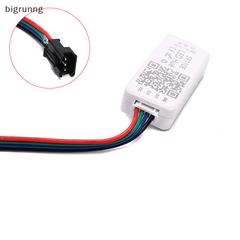 Bigrunng ตัวควบคุมไฟ LED DC5-12V SP110E สําหรับแถบไฟ LED SG