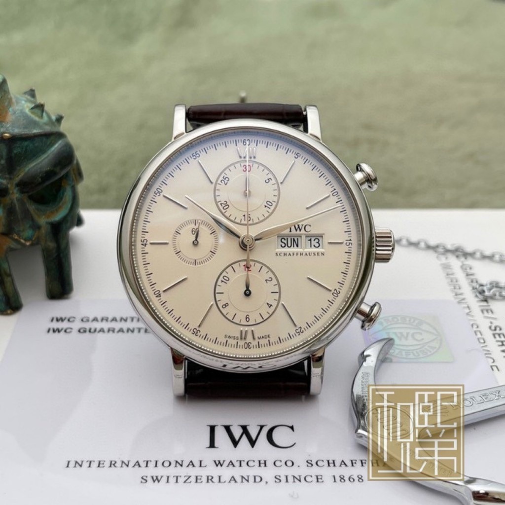 Iwc IWC IWC IWC391001 นาฬิกาข้อมือ IWC สไตล์คลาสสิก สําหรับผู้ชาย
