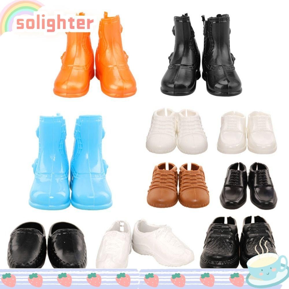 Solighter รองเท้าบูท ขนาด 30 ซม. 1/6 9 แบบ 30 ซม. คุณภาพสูง อุปกรณ์เสริม สําหรับตุ๊กตา