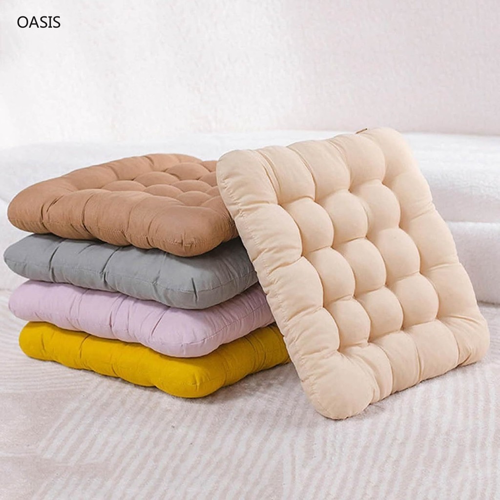 Oasis IKEA สไตล ์ สีทึบเบาะรองนั ่ งเก ้ าอี ้ สํานักงาน Pad ฤดูหนาวนักเรียนก ้ นเบาะหมอนชั ้ น