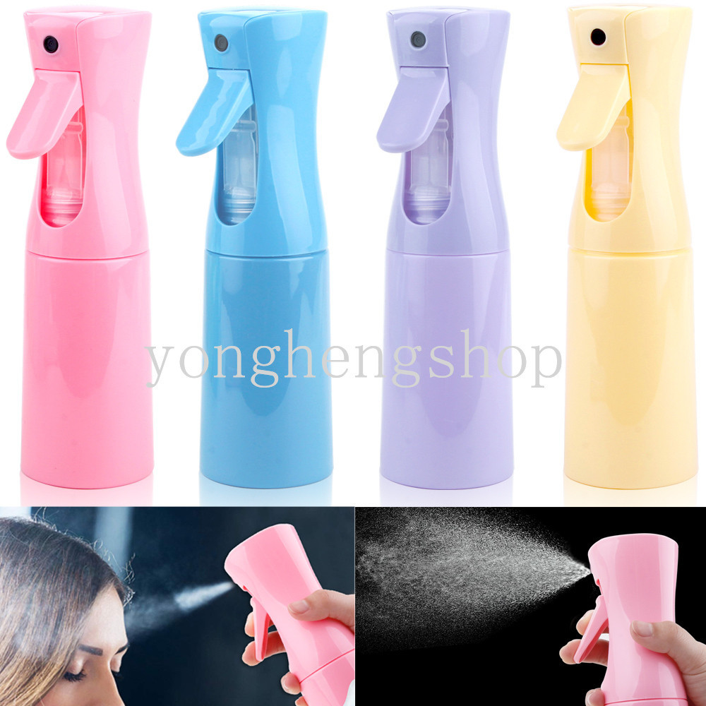 ขวดสเปรย์เปล่า แรงดันสูง ขนาด 300 มล. เติมได้ สีมาการอง สําหรับรดน้ําต้นไม้ ในสวน ร้านทําผม