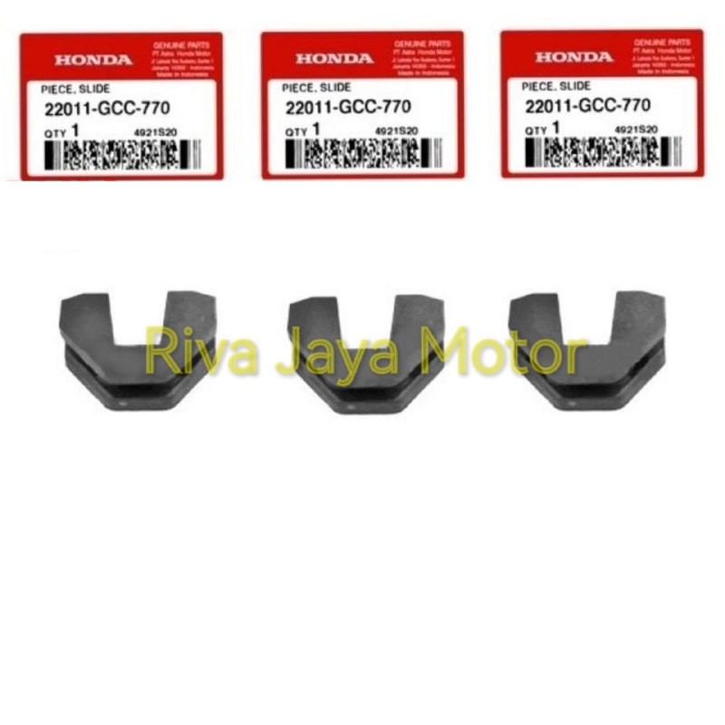 3 ชิ้นพลาสติก Slider Roller House Beat Vario Scoopy คาร์บูเรเตอร์ Beat Fi F1 Pop Esp สไลด์ชิ้นชุดคลิ