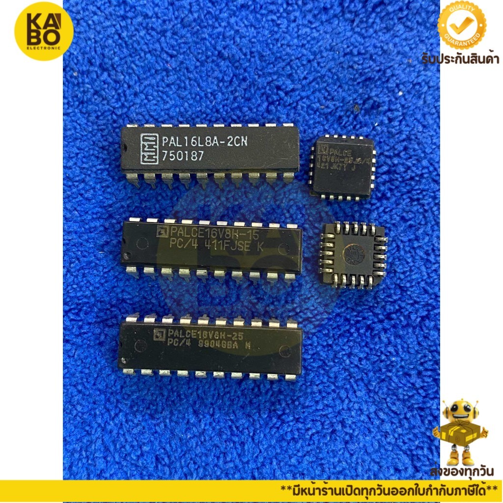 PAL16L8A-2CN, PALCE16V8-15,PALCE-16V8H25 ,PALCE16V8H-10-JC4 ,PALCF16V8H-25JC4 มีสินค้าพร้อมส่งในไทย