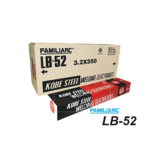 KOBE ลวดเชื่อมไฟฟ้า (ยกกล่อง 20 กก.) เหล็กเหนียวแรงดึงสูง โกเบ LB-52 แอลบี-52 2.6 / 3.2 / 4.0 mm.
