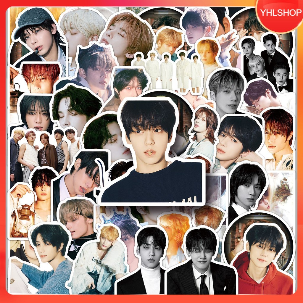 🍁YHL🍁พร้อมส่ง 53แบบ Sticker วงบอยแบนด์เกาหลี ทีบายที TXT Korean boy band group
