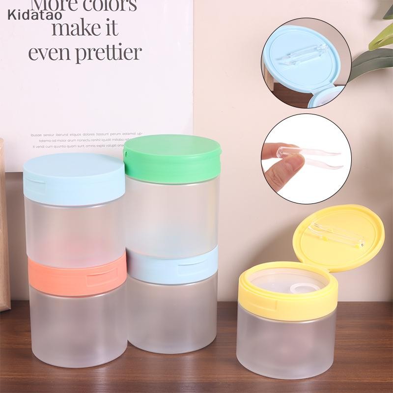 คิดตาโอะ 1ชิ้น250/300/350มิลลิลิตรแต่งหน้า น้ํายาล้าง ผ้าฝ้ายครีมขวดฝาโลชั่นบํารุงผิวขวดขัดภาชนะเครื่องสําอางเดินทางขวดพกพาใหม่