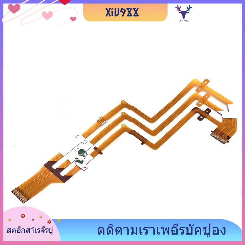 [xiu988.th] ซ่อม LCD Flex Cable สําหรับ Sony DCR-SX45E DCR-SX65E DCR-SX85E SX45 SX65 SX85 CX130E CX1