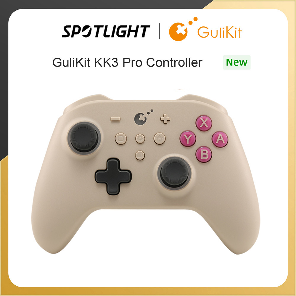 Gulikit KK3 Pro Controller พร้อม Hall Effect จอยสติ๊กทริกเกอร์ KingKong 3 NS38 Gamepad สําหรับ Windows NS Android