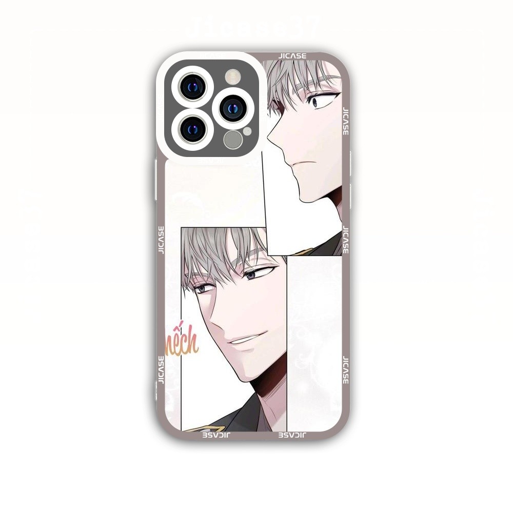 เคส iPhone Square Edge Samsung Xiaomi Oppo Manhwa boylove Passion character Ilay vs Taeil