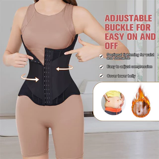 Wechery Body Shaper Corset เอวเทรนเนอร์เข็มขัดกระชับสัดส่วนผู้หญิง Belly Modeling Strap Shapewear Girdle