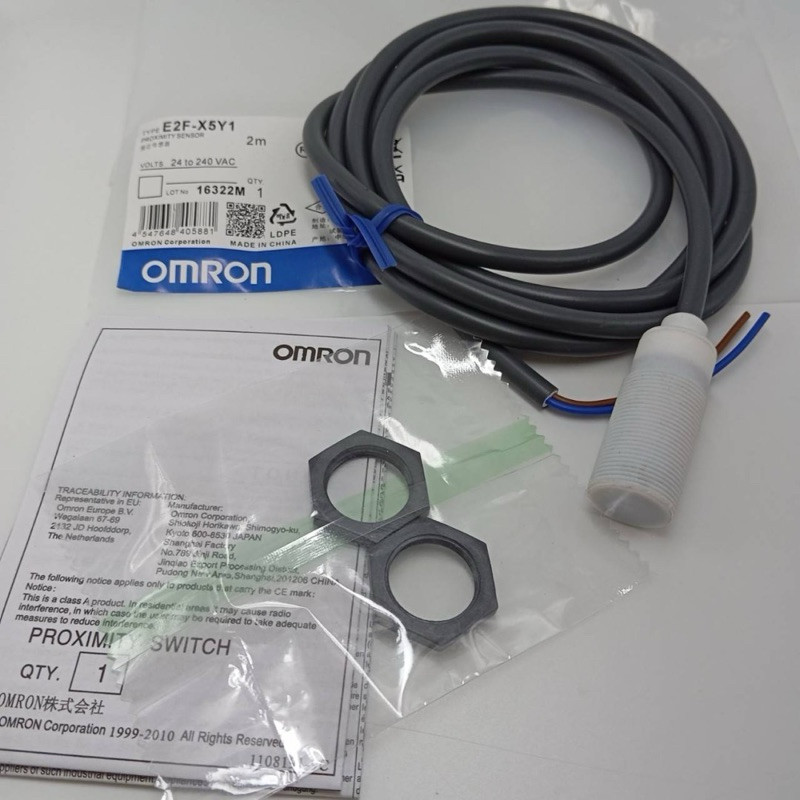 Proximity Sensors INDUCTIVE M18 E2F-X5Y1 ออกบิลได้ ส่งเร็ว คุ้มมาก