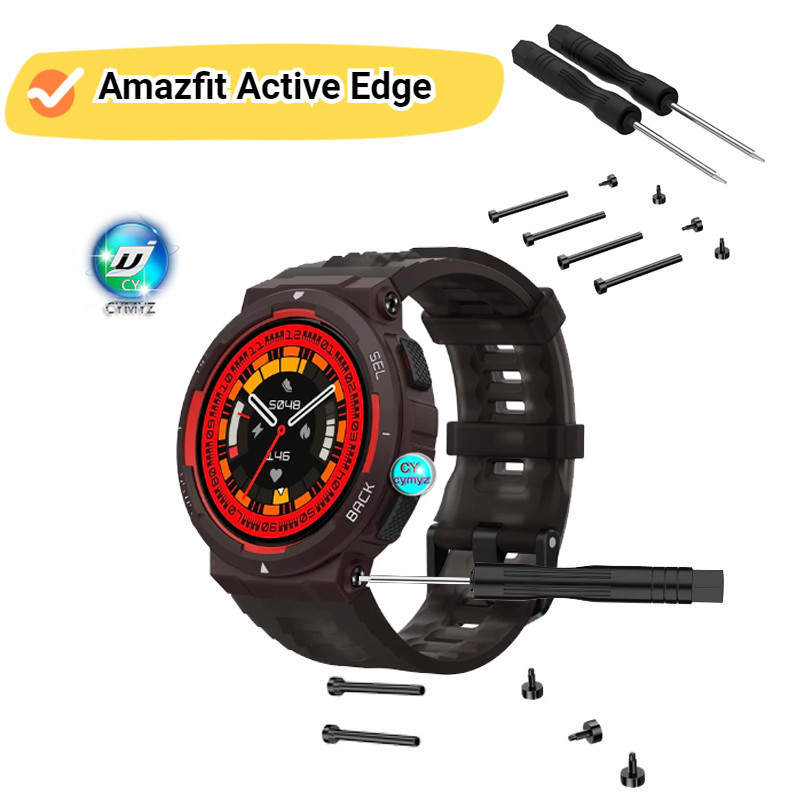 ก้านสกรูเชื่อมต่อนาฬิกาข้อมือ แบบเปลี่ยน สําหรับ Amazfit Active Ed Amazfit Active Edge