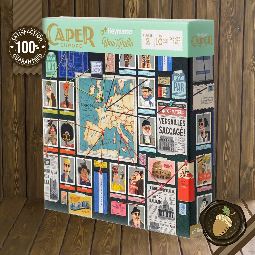 Caper: Europe Board Game บอร์ดเกม