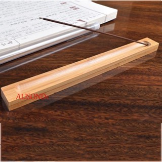 Alisond1 ที่ใส่ธูปไม้ไผ่ เป็นมิตรกับสิ่งแวดล้อม ป้องกันขี้เถ…