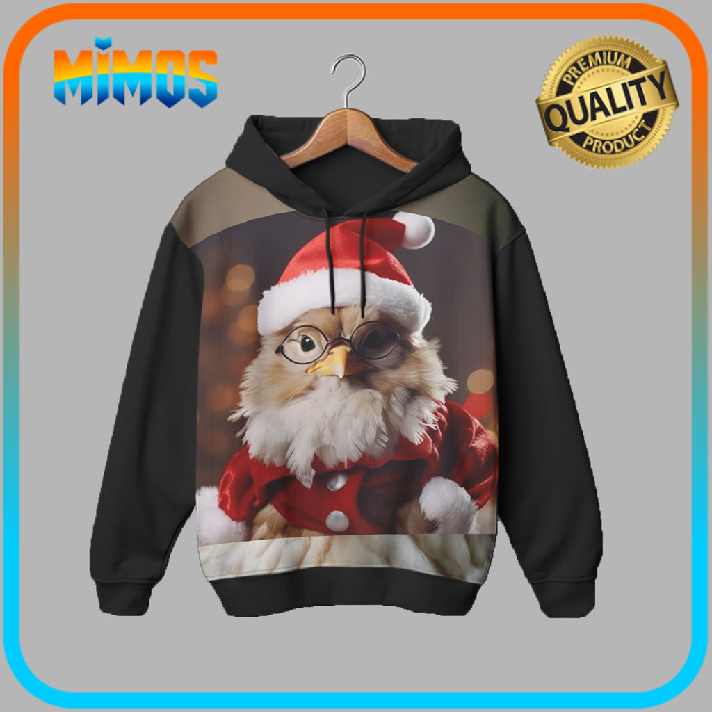 3D Animated TV การ์ตูนไก่เด็ก Hoodie Jacket Chicken Hero 05MM010 _JA สําหรับเด็กอายุ 1-12 ปี