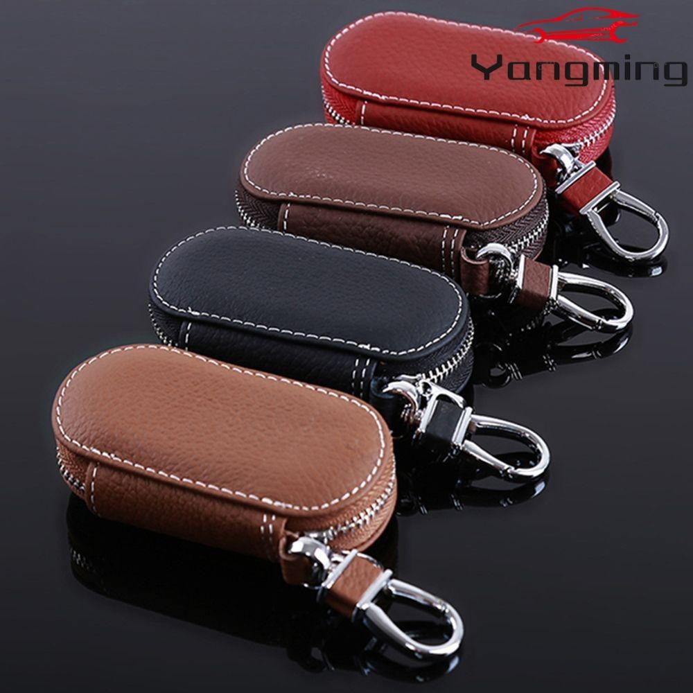 【สต็อกพร้อม】_YANGming กระเป๋าใส่เหรียญ กุญแจรถยนต์ ป้องกัน แบบสากล