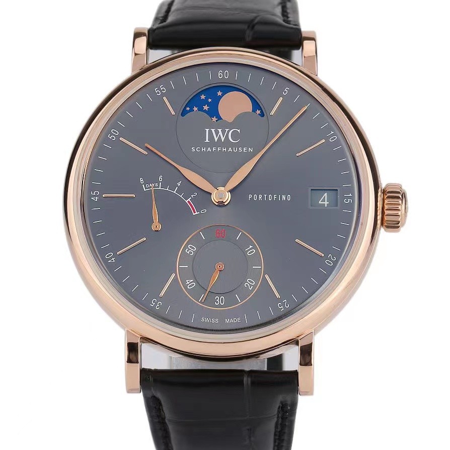 Iwc IWC IWC Botao Fino นาฬิกาข้อมือ สีโรสโกลด์ สําหรับผู้ชาย516403