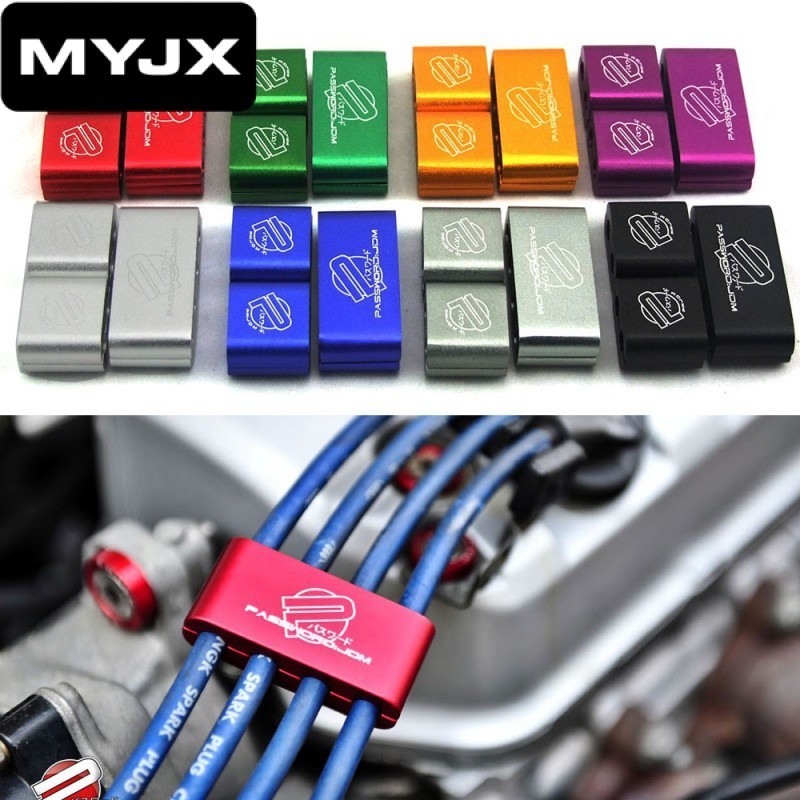 【MYJK】แคลมป์แยกสายไฟฟ้า Jdm SPW แบบใส่รหัสผ่าน สําหรับตกแต่งรถยนต์ 3 ชิ้น ต่อแพ็ค
