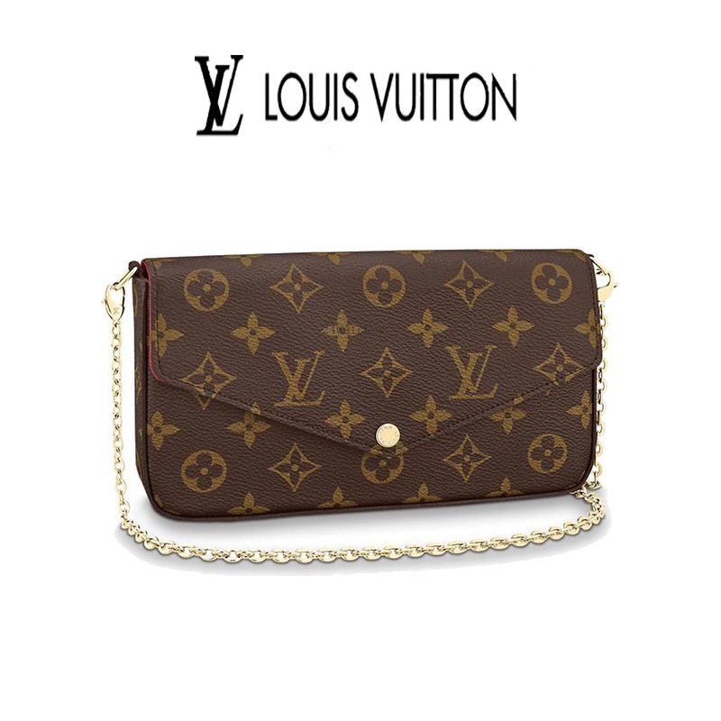 Louis Vuitton POCHETTE FÉLICIE กระเป๋าสะพายโซ่ M61276