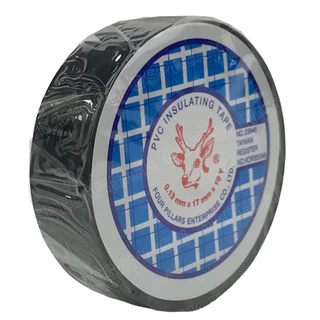 [ 10ม้วน ] Tape-33946 เทปพันสายไฟ ตรากวาง ม้วนเล็ก ยาว 10หลา (ประมาณ9เมตร) PVC Insulating Tape เนื้อเหนียว ทนแรงดัน 6...