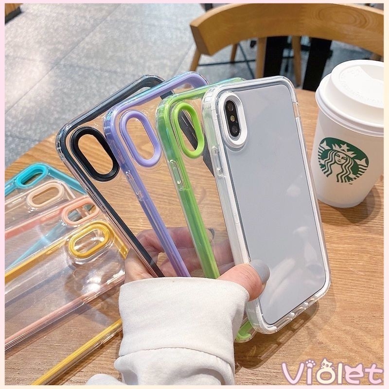 Violet ส่งจากไทย สินค้า 1 บาท ใช้กับ เคสไอโฟน11 13 14plus 15 pro max XR 12 13pro เคสเกาหลี 6P 7P 8P พสัส X 14plus#024