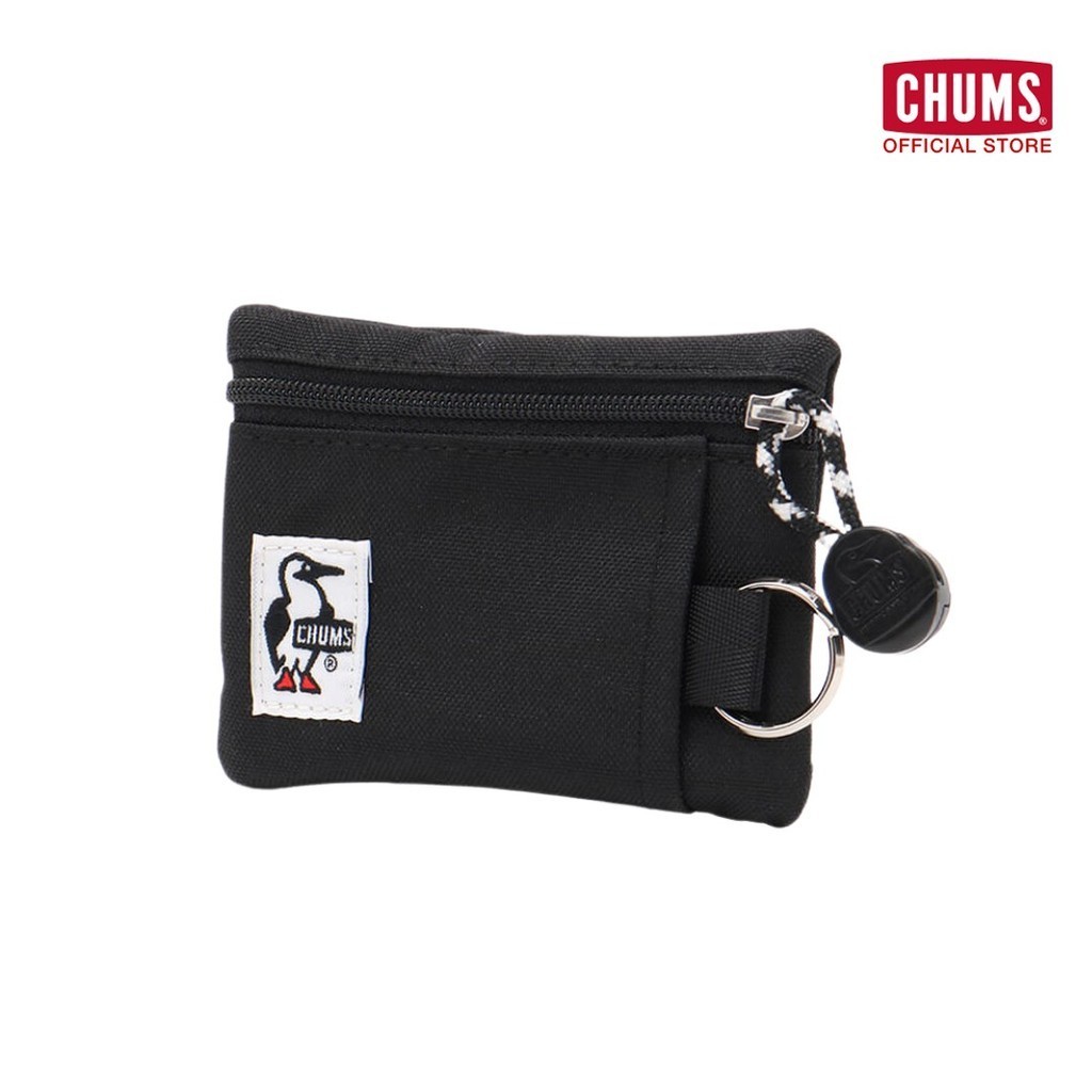 CHUMS | Recycle Key Coin Case / กระเป๋าเงิน wallet กระเป๋าใส่เหรียญ/บัตร ใส่กุญแจ ผ้าโพลีเอสเตอร์ coin case แบรนด์ชัมส์