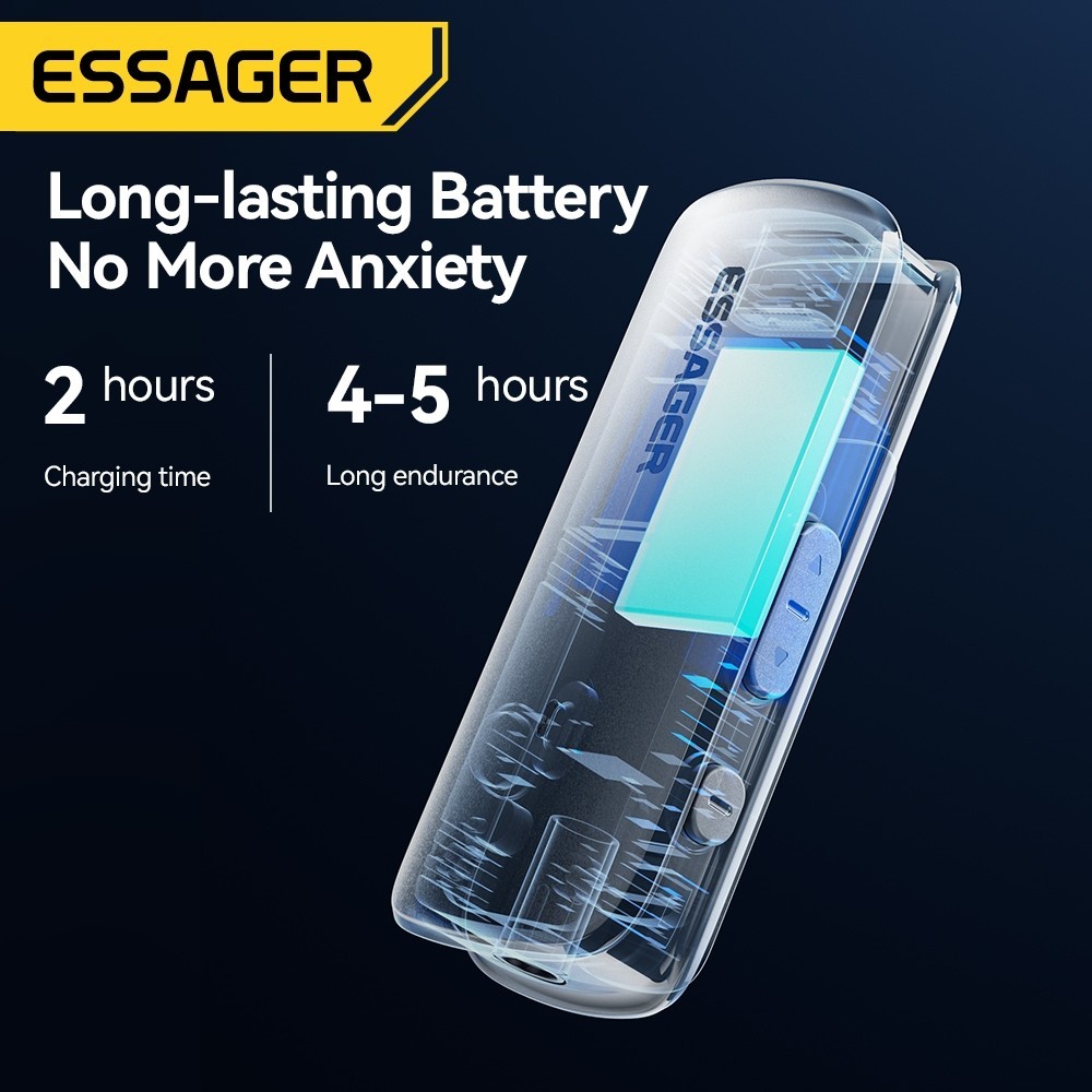 Essager ตัวแปลงบลูทูธ V5.3 Type-C 3.5Mm ช่องบัตร TF สายออดิโอตัวแปลงบลูทูธอเนกประสงค์สำหรับโทรศัพท์แล็ปท็อป