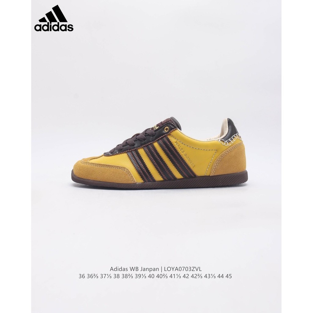 Adidas Samba VEGAN Commemorative Series - Timeless Design Inspired by Classic Samba OG รองเท้าผ้าใบผู้ชาย รองเท้าวิ่ง รอ